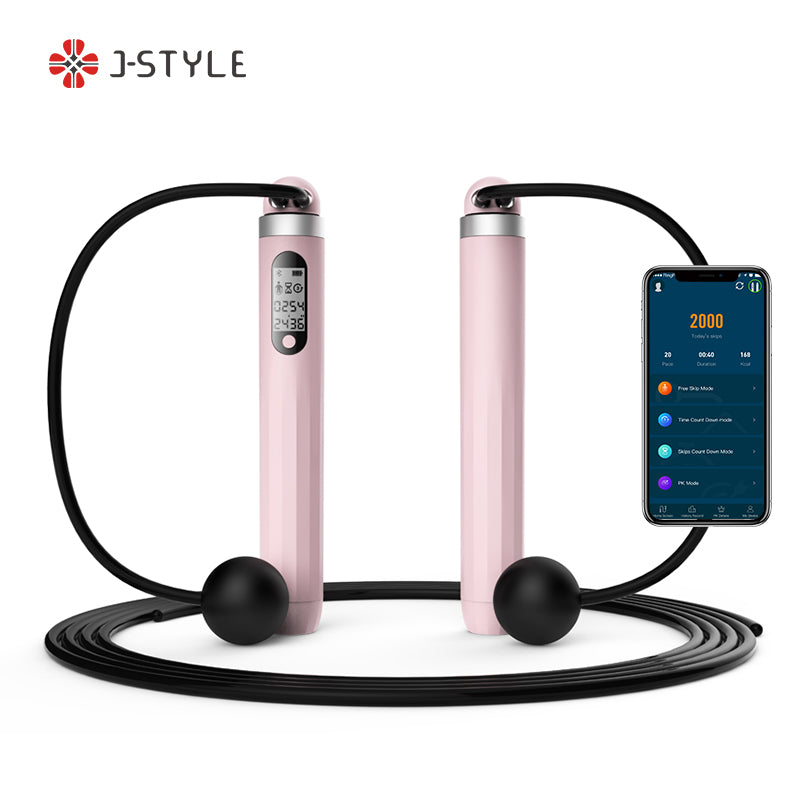 Smart Jump Rope with Smart Electronic LED Display Time Weight Calories Counter
